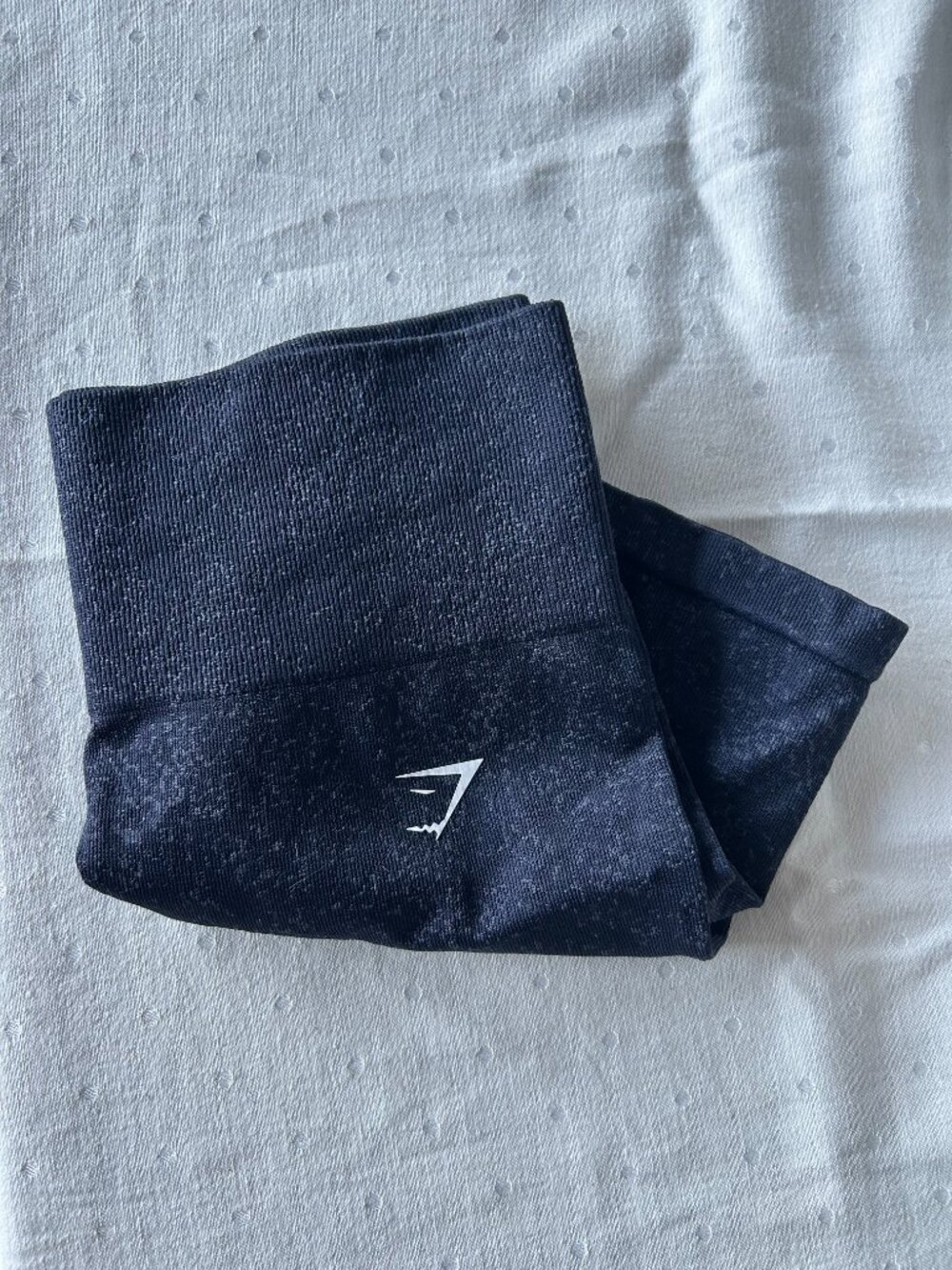 Gymshark - Navy Blue Adapt Fleck Seamless Shorts